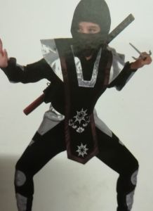Kids Costumes to Hire - Ninja (black) - CHILD 